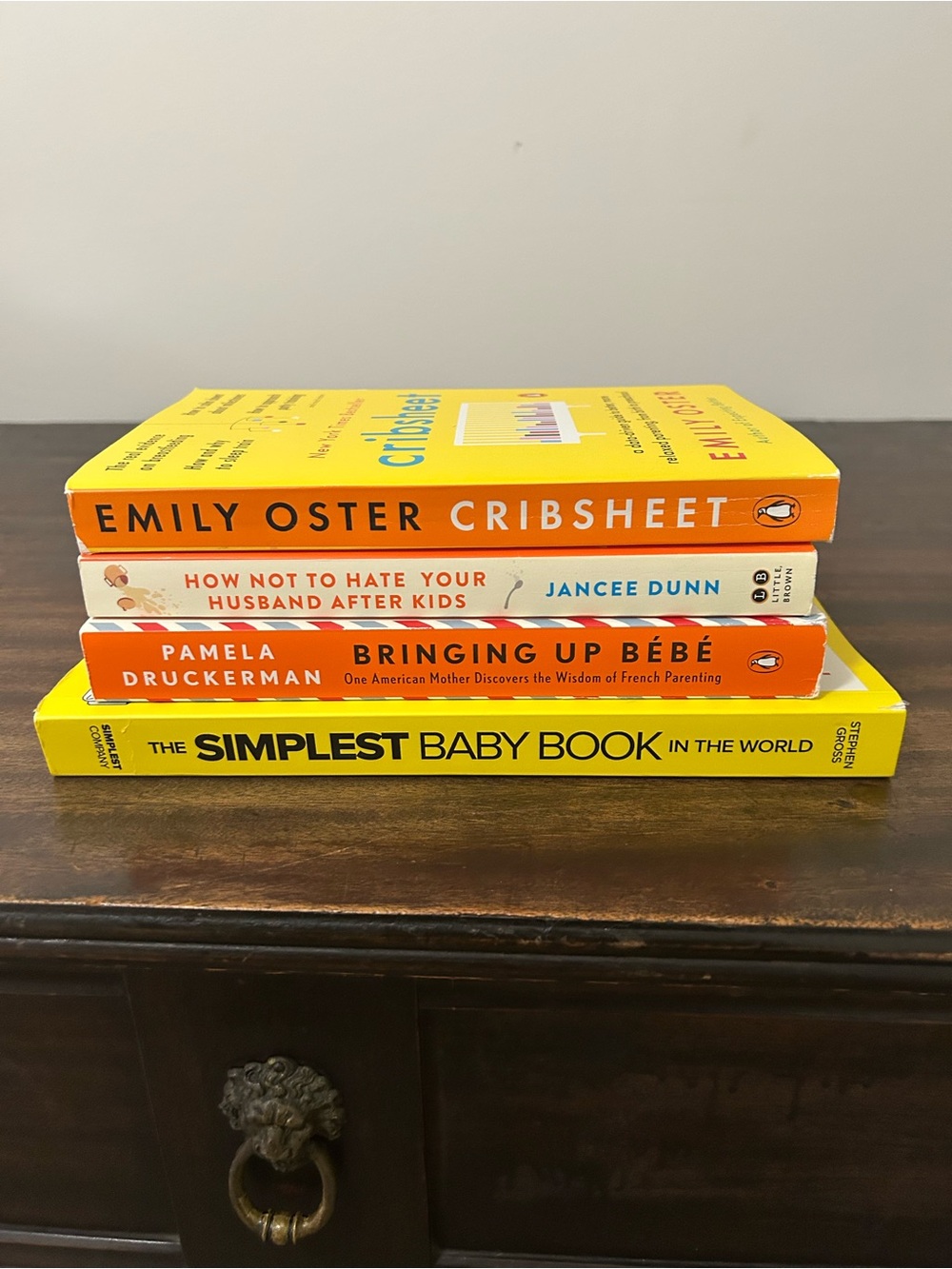New mom/ new parent book bundle